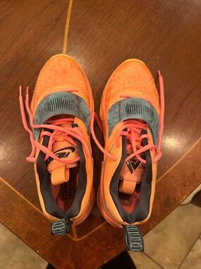 Nike Freaks Orange Athletic Sneakers
